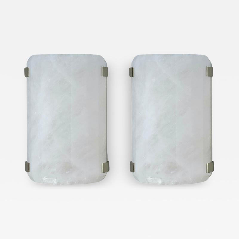 MFR11 Rock Crystal Sconces By Phoenix