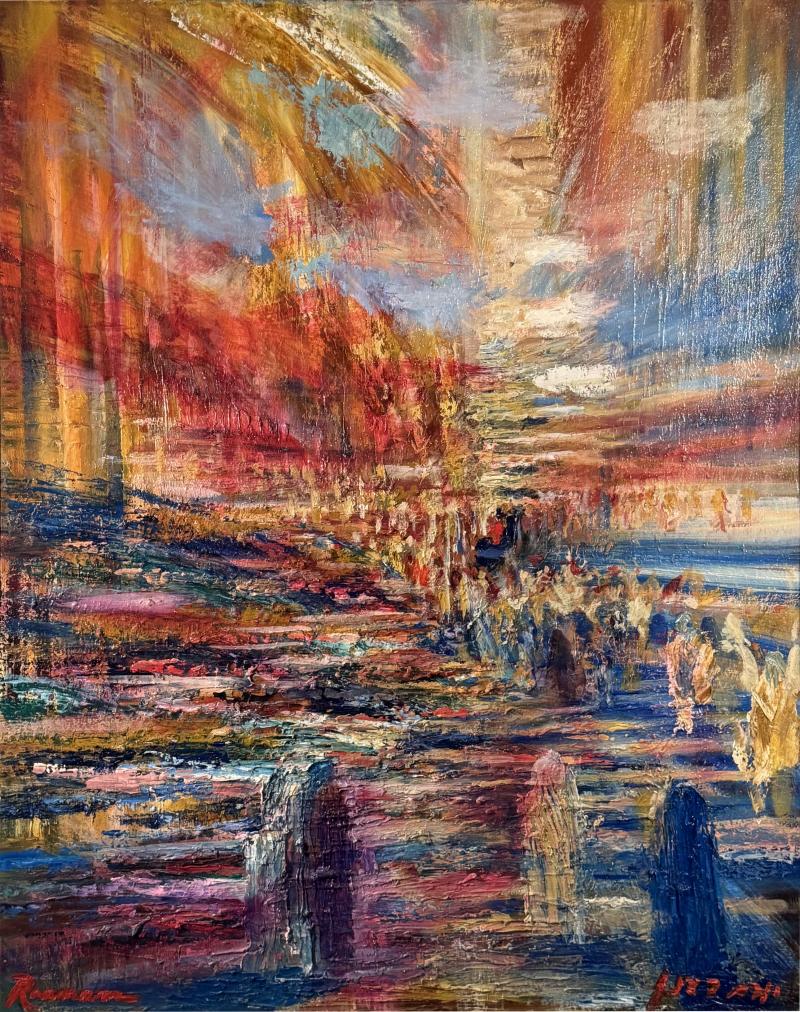 MODERN COLORFUL PAINTING