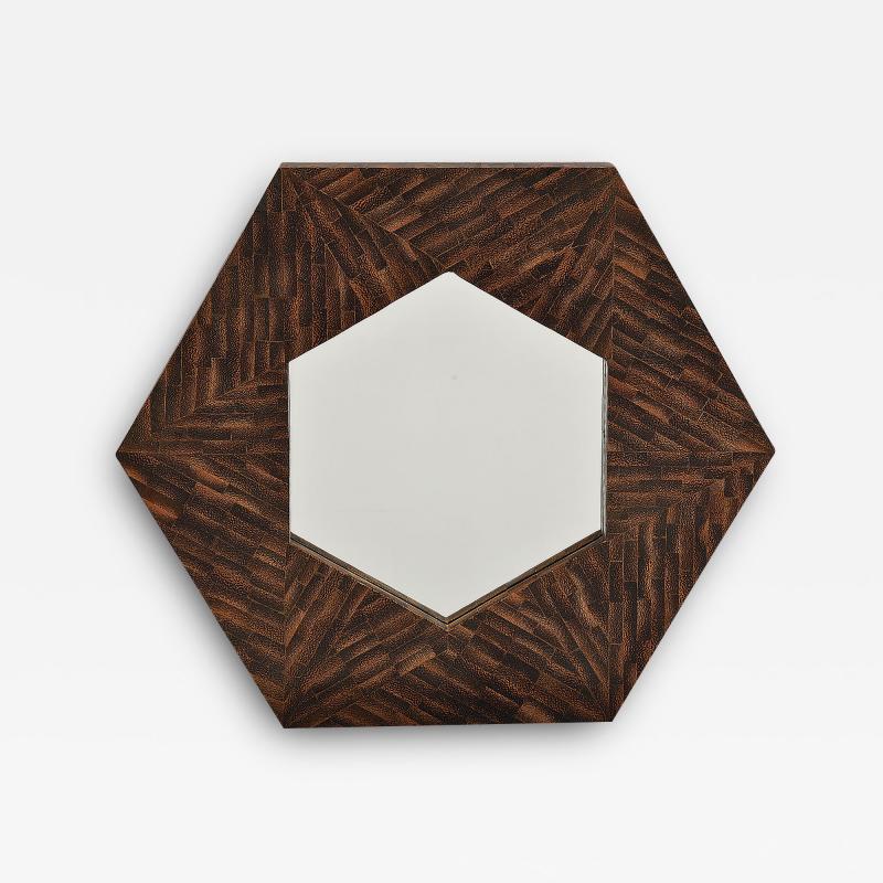 MODERNIST ROSEWOOD Wall Mirror