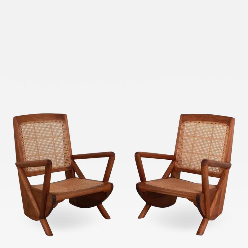 MULHOLLAND CANED CHAIRS