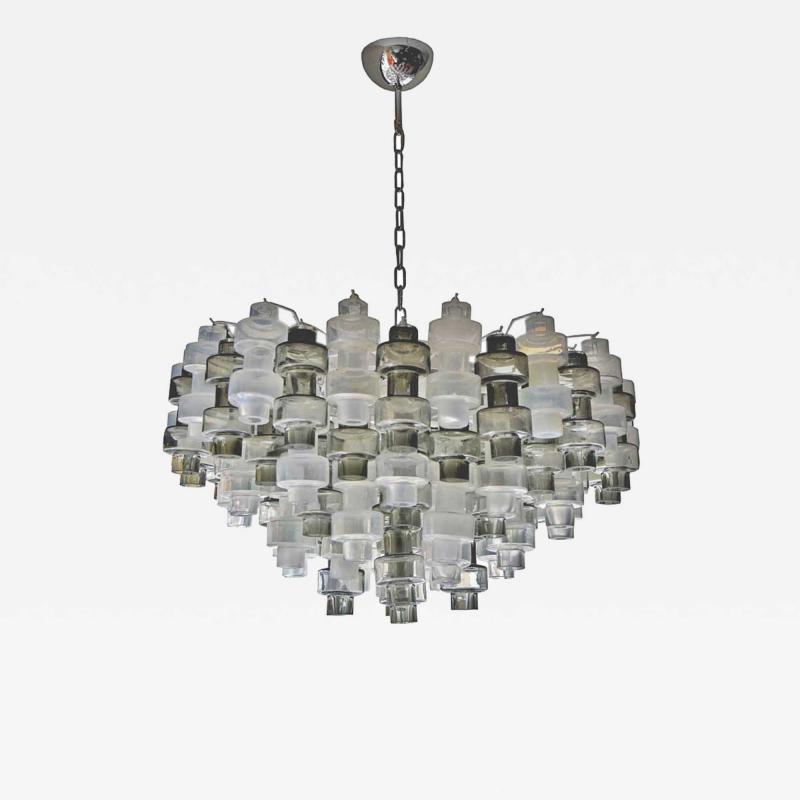 MURANO MANUBRI GLASS CHANDELIER