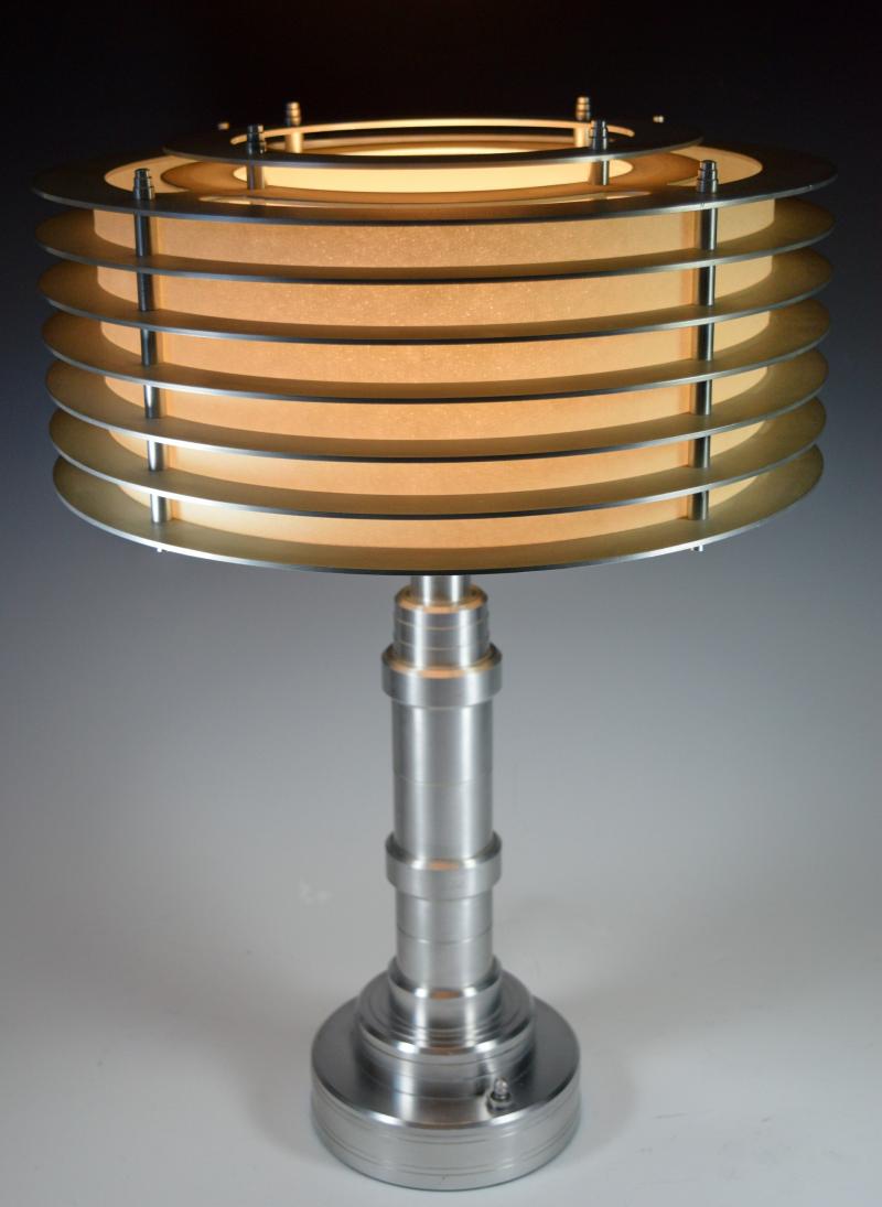 Machine Age Art Deco Pattyn Lamp