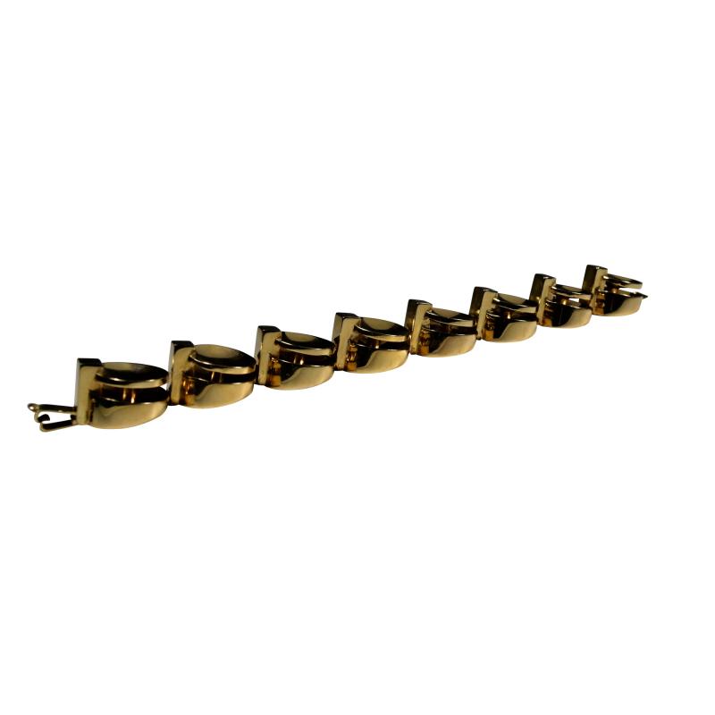 Machine Age Gold Bracelet