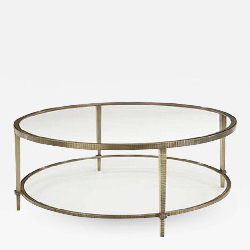 Madeline Stuart Linear Round Coffee Table