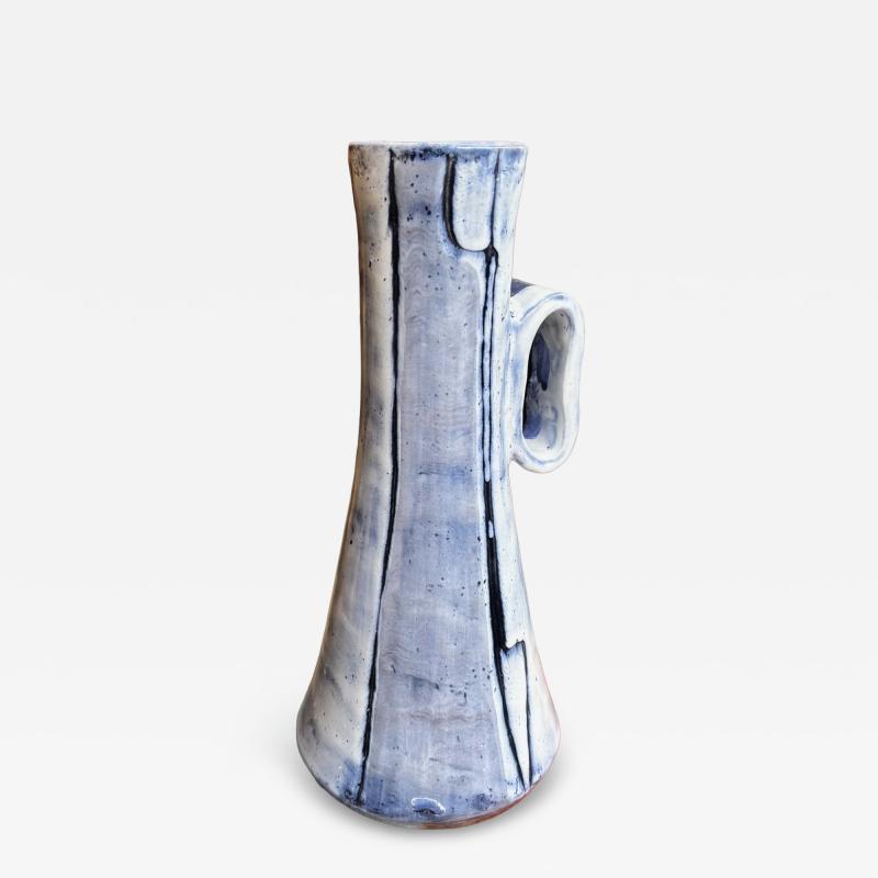 Mado Jolain Ceramic Pitcher by Mado Jolain France 1950s