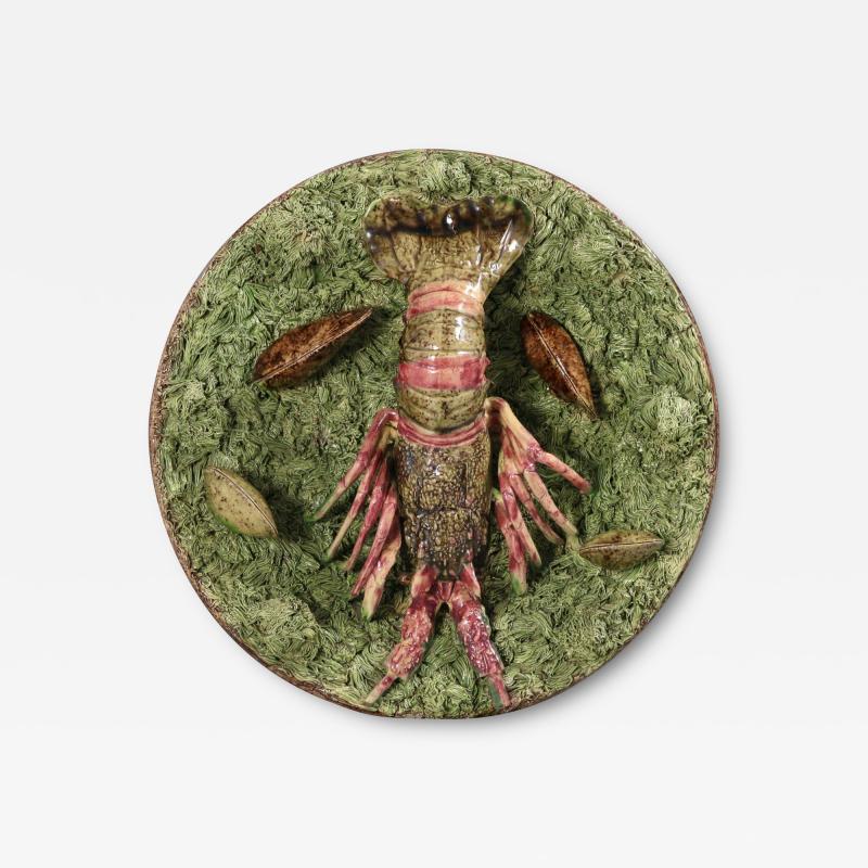 Mafra Palissy Majolica Lobster Plate