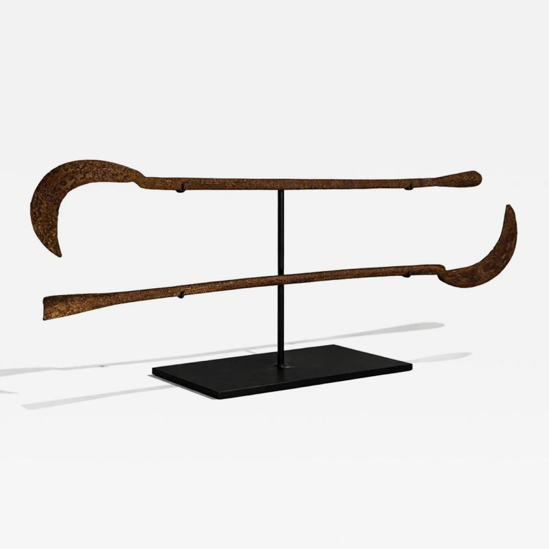 Magali Fali Ceremonial Throwing Knives Cameroon Nigeria 1920s