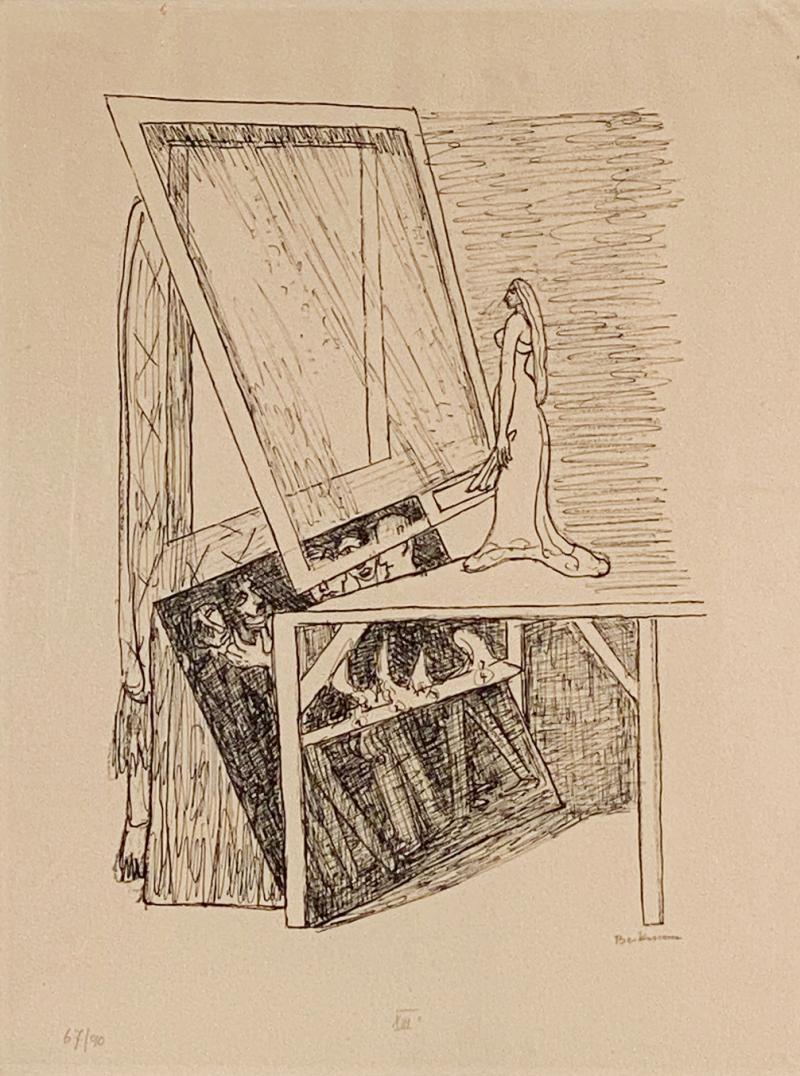Magic Mirror XIII from Day and Dream by Max Beckmann
