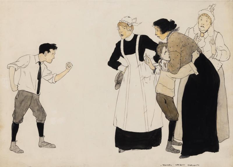 Maginel Wright Enright Barney The Bully Narrative Art by Female Illustrator Golden Age of Illustration