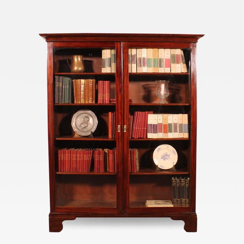 Mahogany Bookcase From The 19th Century