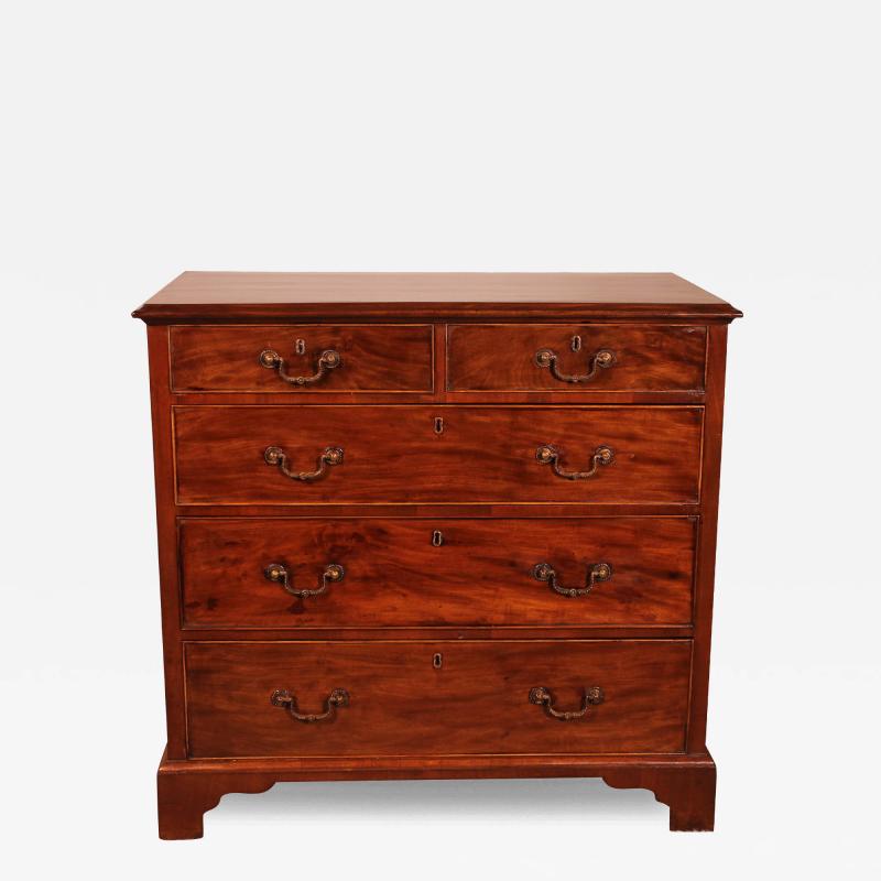 Mahogany Chest Of Drawers From The 18th Century