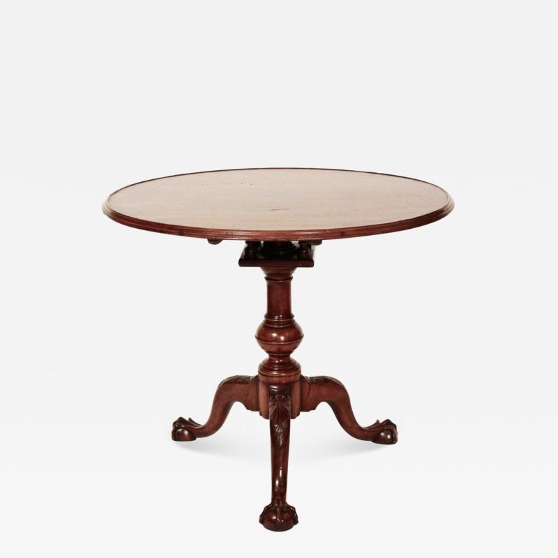 Mahogany Chippendale Tea Table