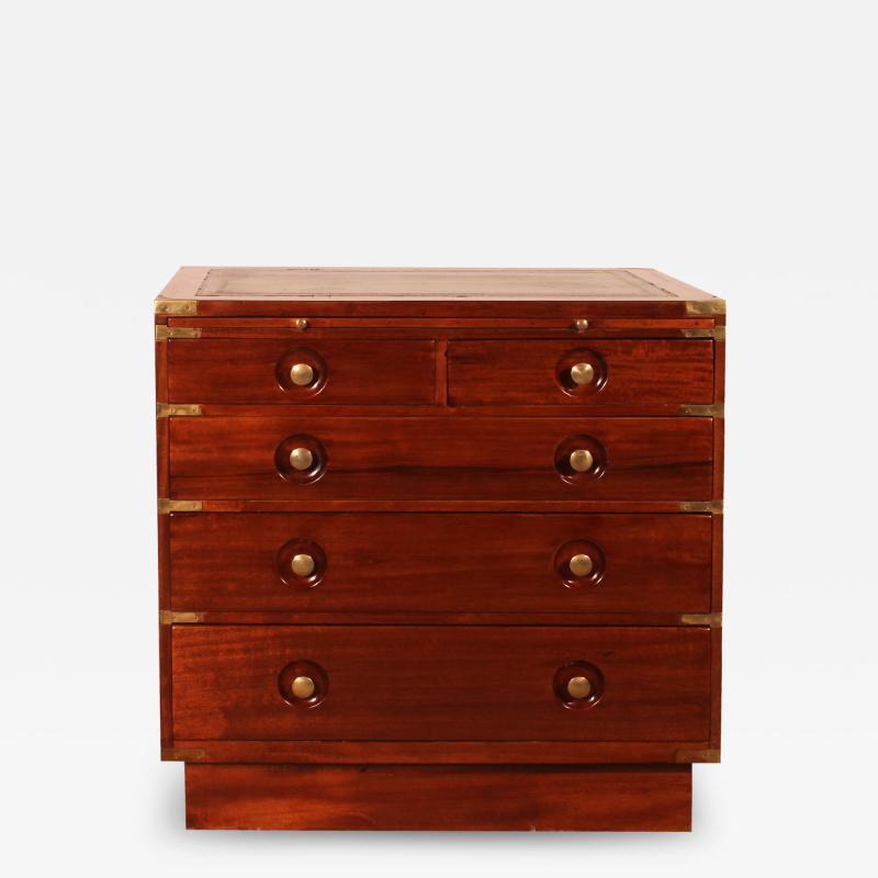 Mahogany Marine Campaign Chest Of Drawers Of A Cruise Liner