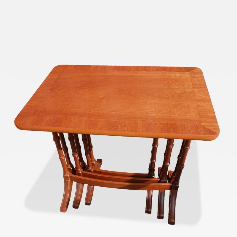 Mahogany Nesting Tables