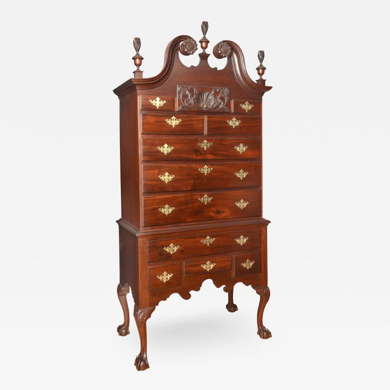 Mahogany Philadelphia Chippendale High Boy