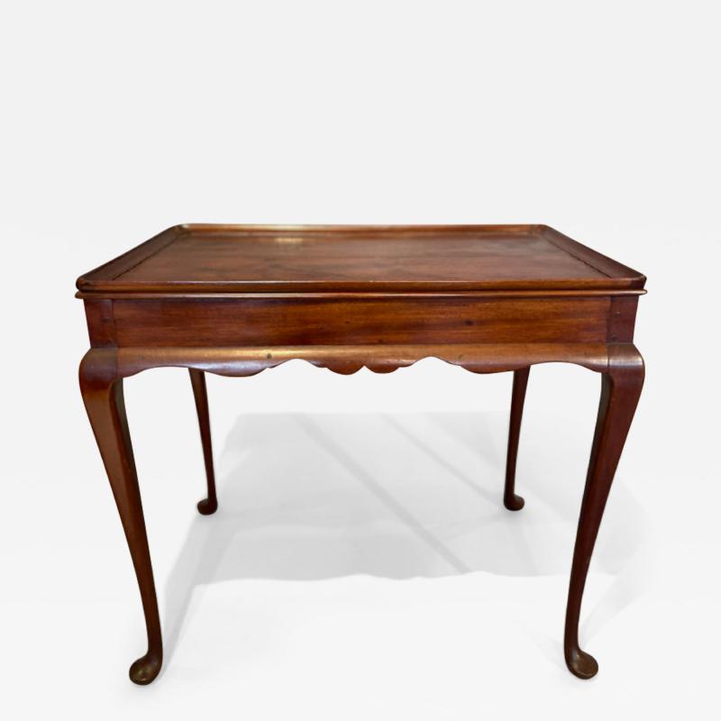 Mahogany Queen Anne Tea Table