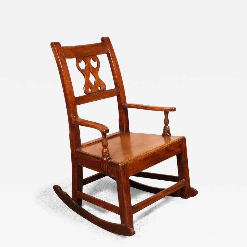 Mahogany Rocking Chair 18th Century Wales