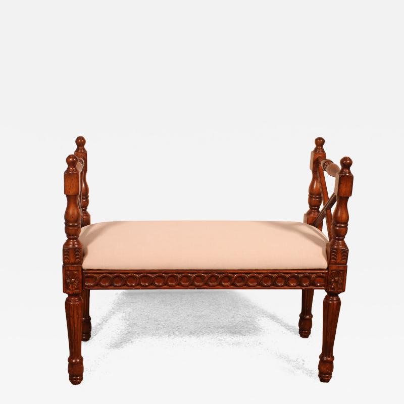 Mahogany Window Bench