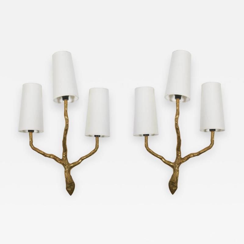 Maison Arlus French Art Decorative wall sconces by Maison Arlus