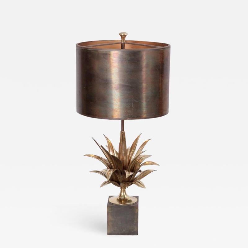 Maison Charles Rare Early Signed Maison Charles Agave a Gorge 2390 1 Table Lamp
