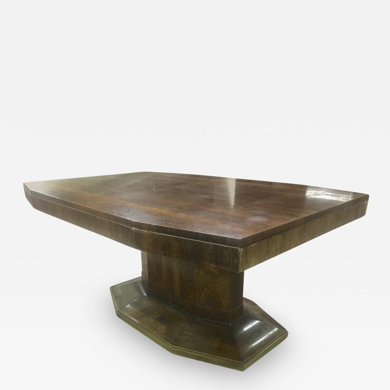 Maison Dominique Maison Dominique Rosewood Octogon Dining Table with Central Base