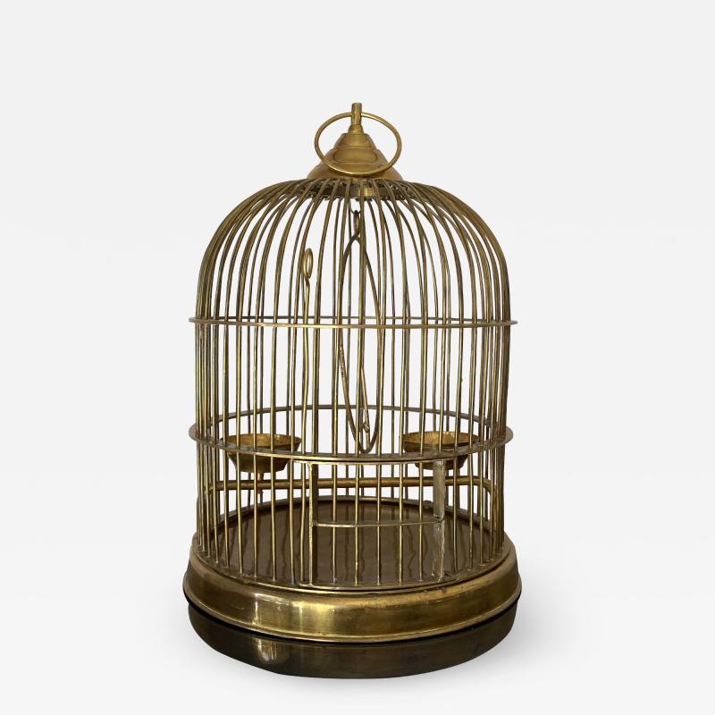 Maison Jansen Brass Birdcage