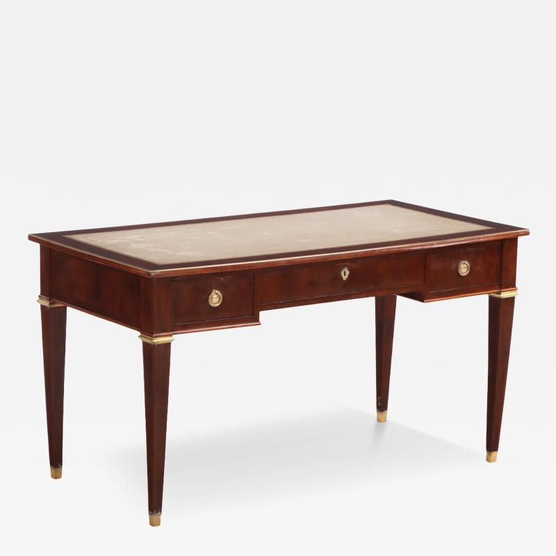 Maison Jansen Directoire style Mahogany Bronze Mounted Writing Desk C 1940 