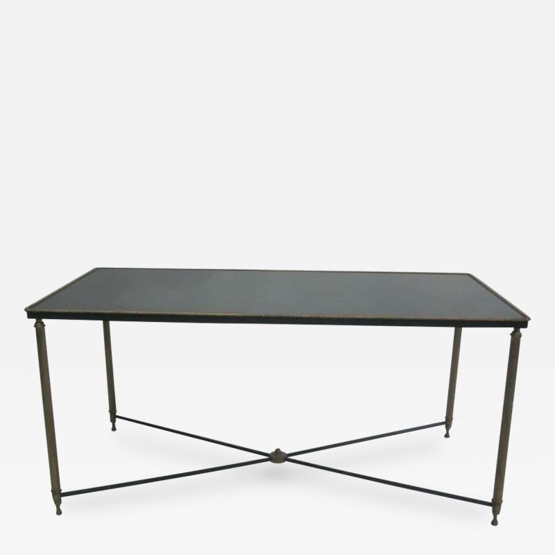 Maison Jansen French Mid Century Modern Neoclassical Cocktail Table Attr Maison Jansen