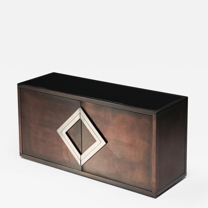Maison Jansen Hollywood Regency Bronze Credenza in the Style of Maison Jansen 1970