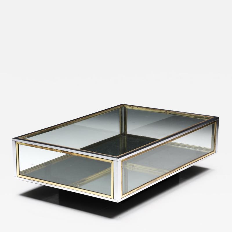 Maison Jansen Hollywood Regency Maison Jansen Style Coffee Table 1970s