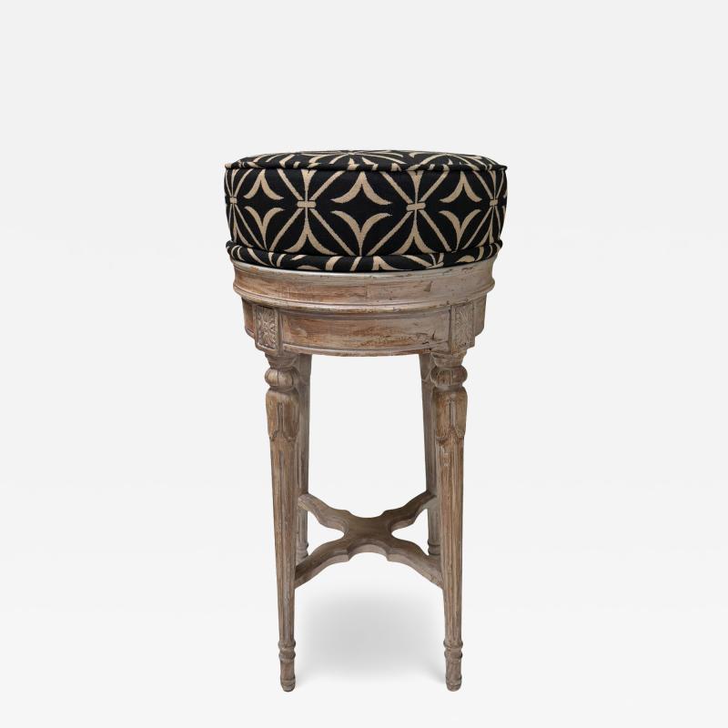 Maison Jansen Maison Jansen Louis XVI Style Swivel Barstool