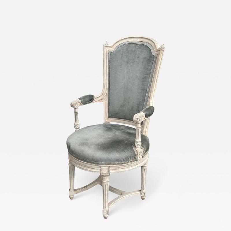 Maison Jansen Maison Jansen Louis XVI Swivel Arm Chair