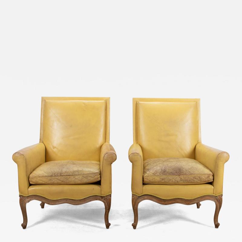 Maison Jansen Pair of 1950s Armchairs by Maison Jansen