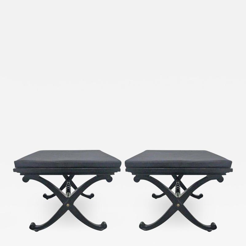 Maison Jansen Pair of Benches in the Manner of Maison Jansen