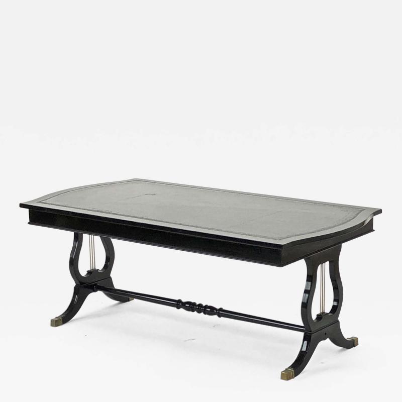 Maison Jansen maison jansen refined big harp shaped coffee table