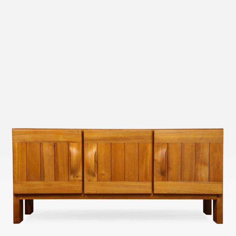 Maison Regain Elm Sideboard by Maison Regain France c 1960