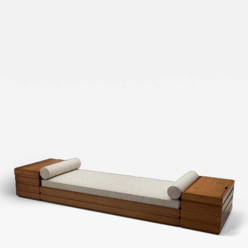 Maison Regain Maison Regain Daybed with Side Storage France Late 20th Century