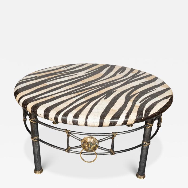 Maitland Smith Maitland Smith Faux Eggshell Coffee Table