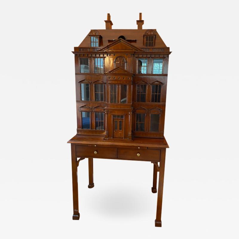 Maitland Smith UNUSUAL GEORGIAN MANSION BAR CABINET BY MAITLAND SMITH