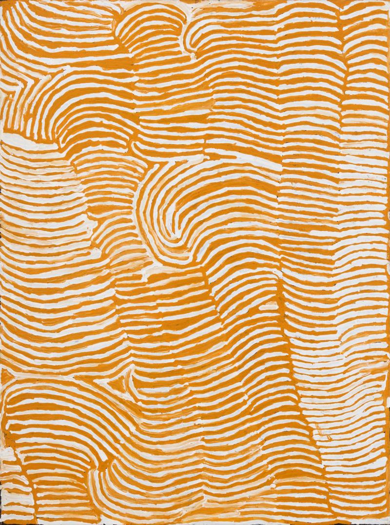 Makinti Napanangka Australian Aboriginal Painting by Makinti Napanangka for Papunya Tula