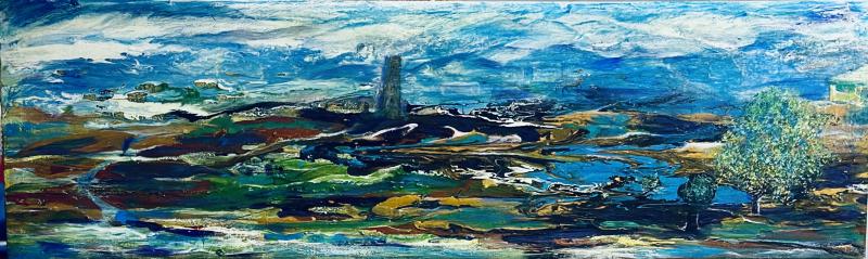 Manana Eloshvili Ravine Landscape