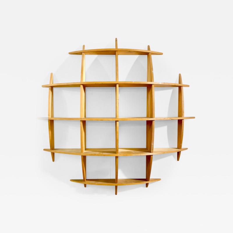 Manfredo Massironi Mid Century Tyco Wall Shelf by Manfredo Massironi for Nikol International