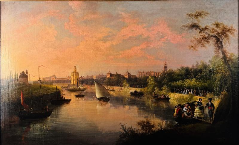 Manuel Barron Vista de Sevilla