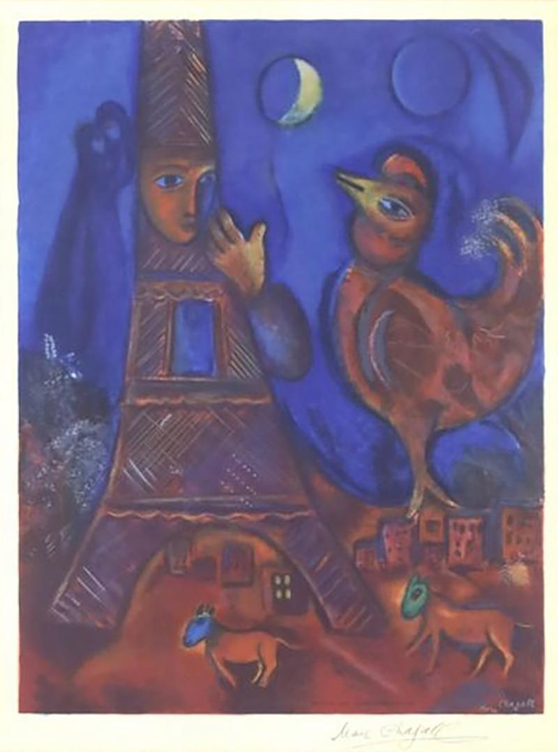 Marc Chagall Marc Chagall Bonjour Paris