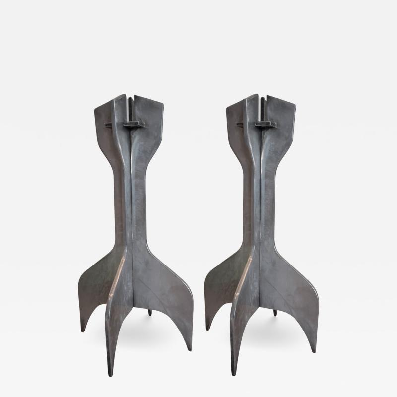 Marcel Breuer Pair of Candlesticks