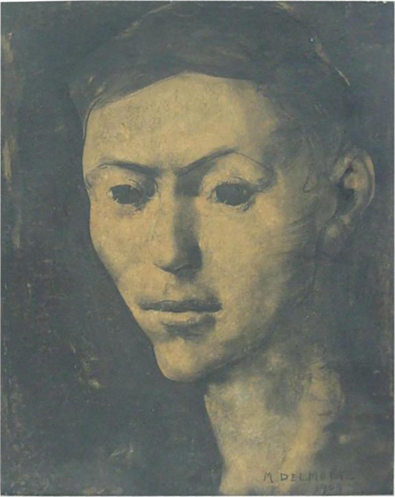 Marcel Delmotte Untitled Portrait 2
