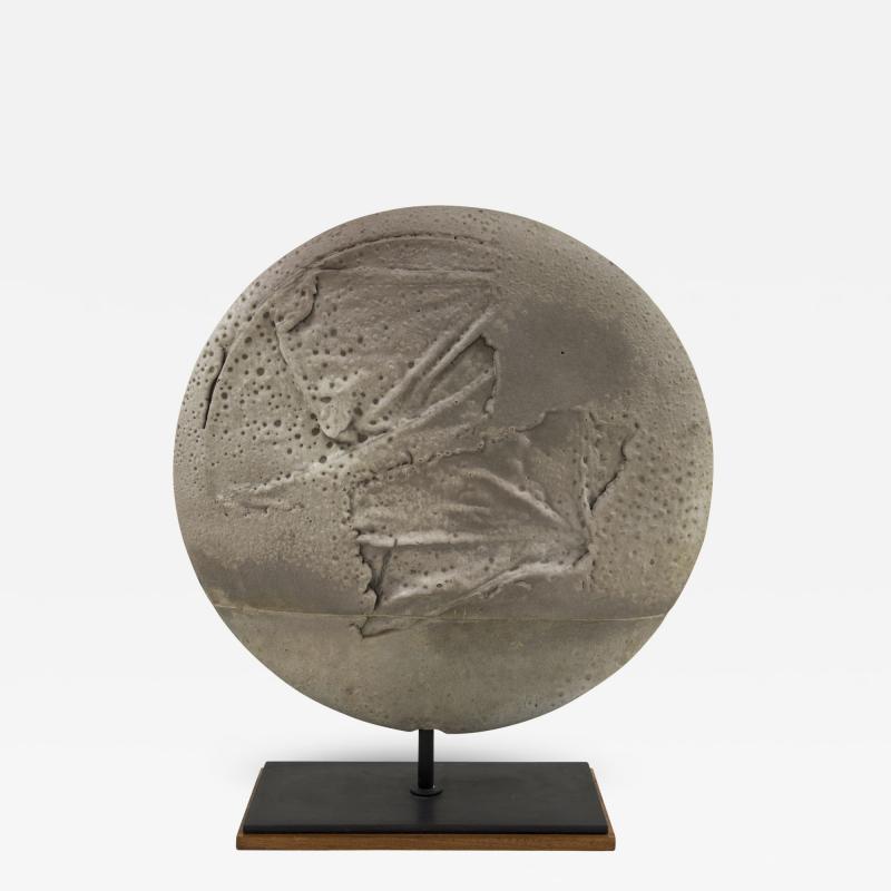 Marcello Fantoni Ceramic Sculpture representing the Moon by Marcello Fantoni circa 1970
