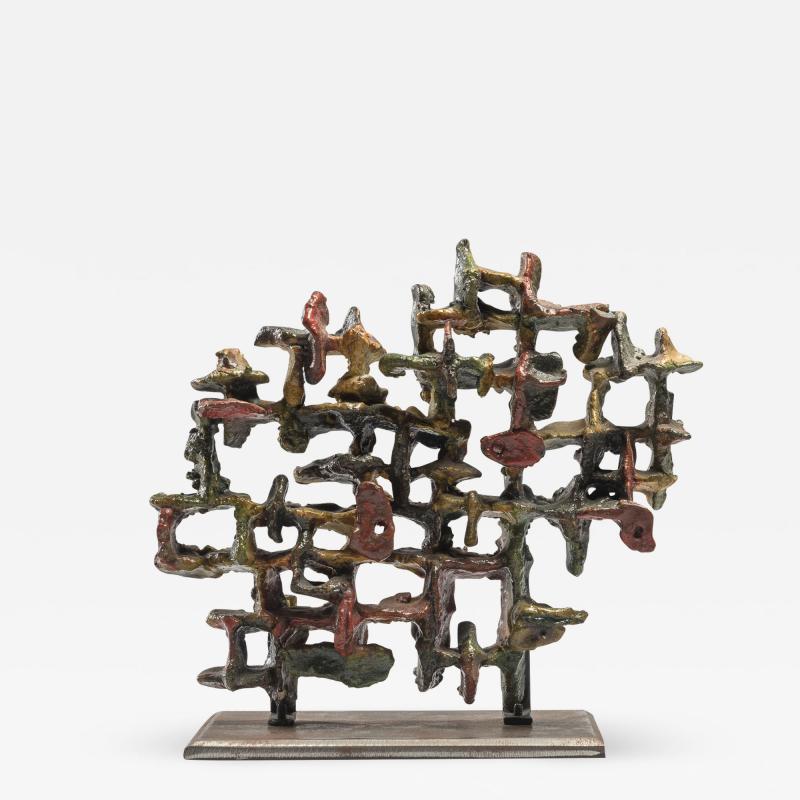 Marcello Fantoni Glazed Ceramic Sculpture by Marcello Fantoni 1970s