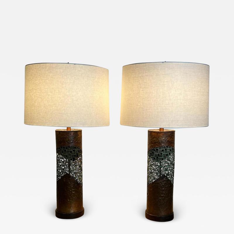 Marcello Fantoni Pair of Marcello Fantoni Table Lamps