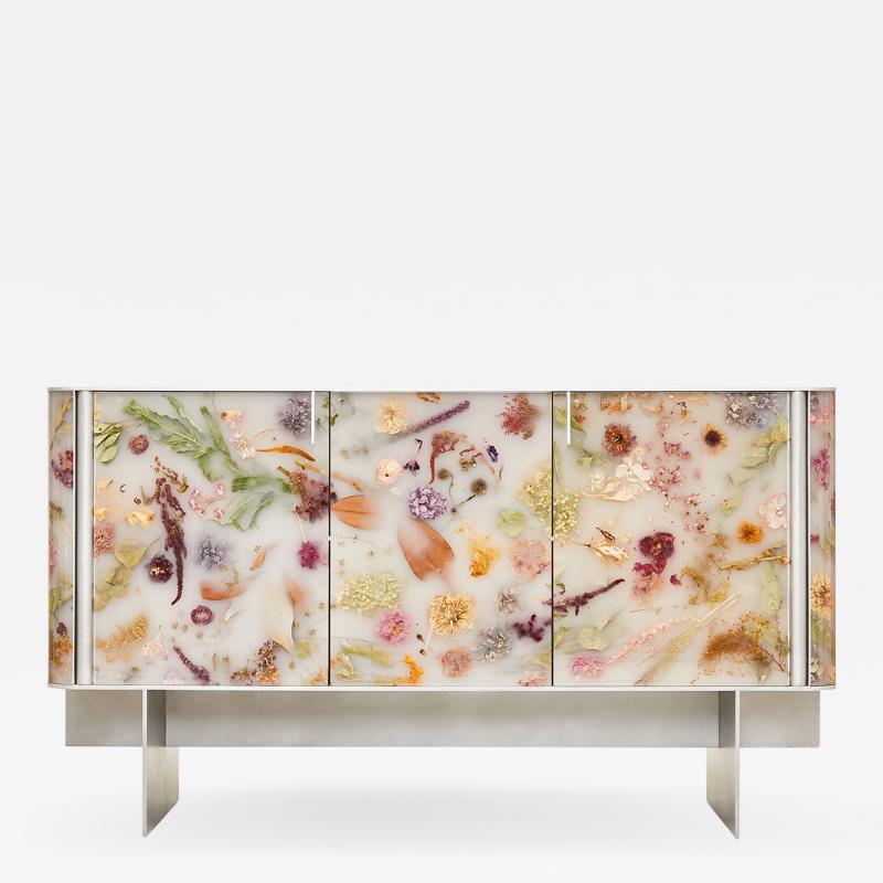 Marcin Rusak Flora Cabinet 152 Misty White 2021